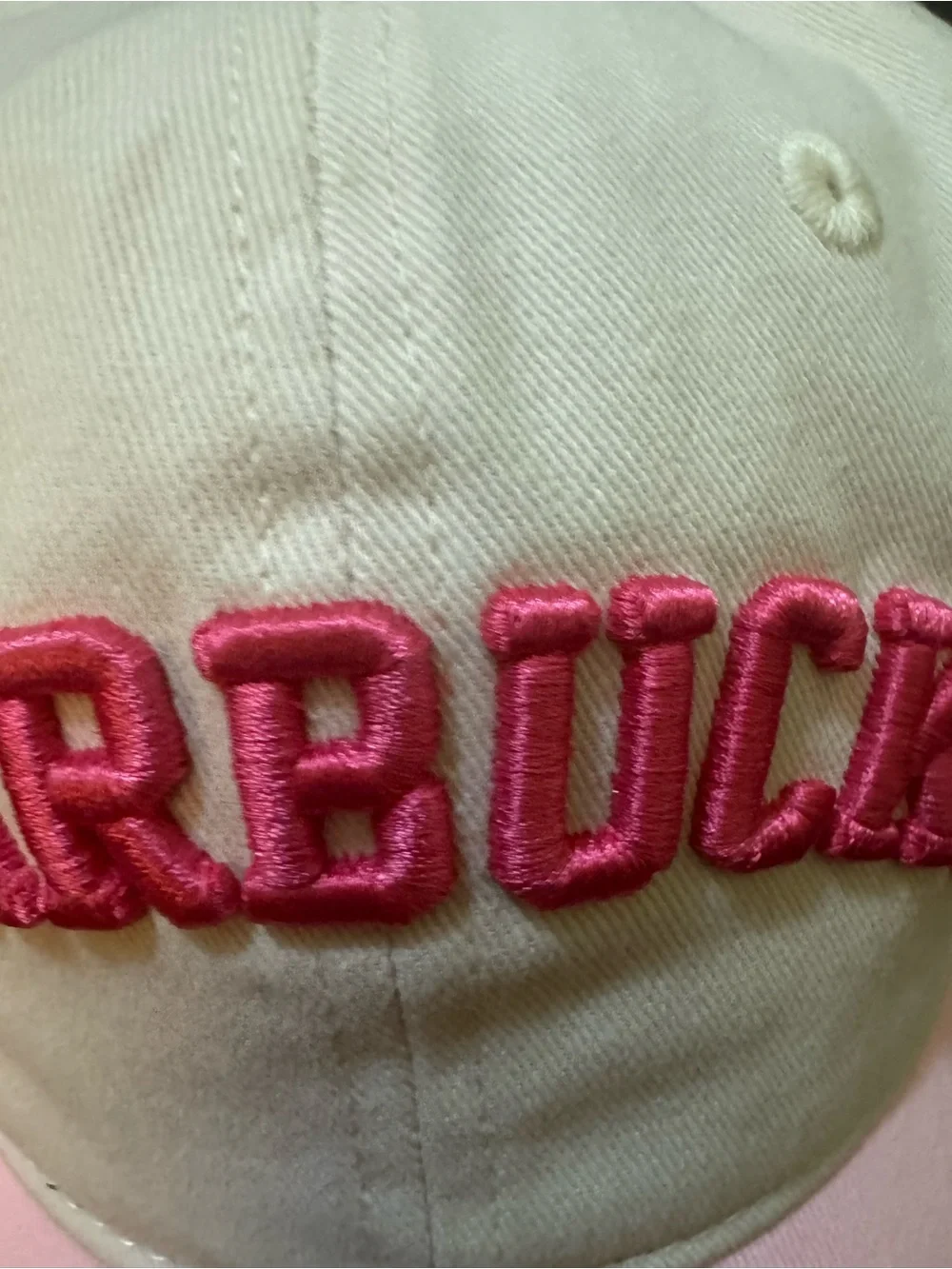 Starbucks Core Hat Pink Drink